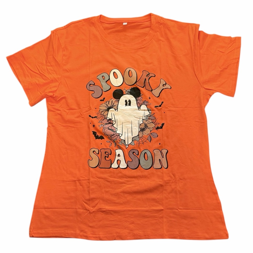 Halloween Disney Orange T-Shirt